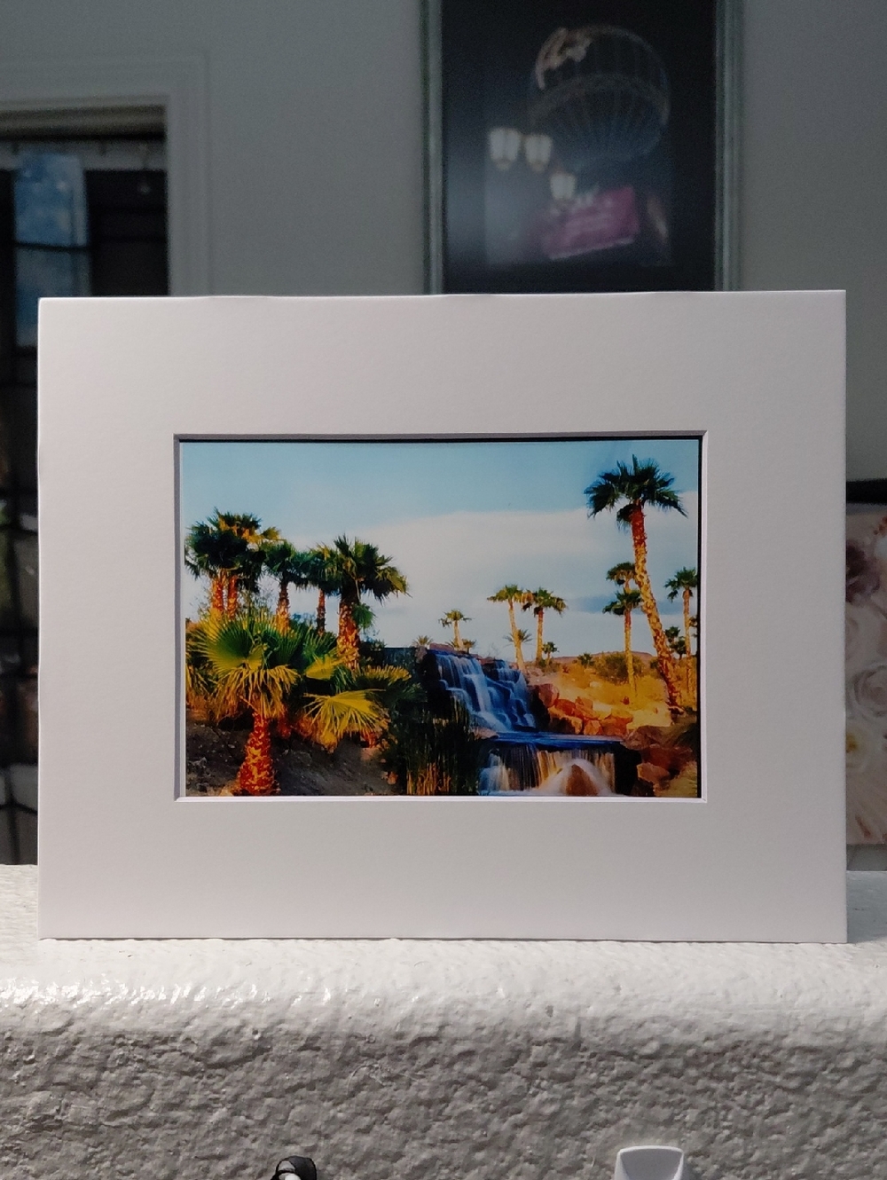 Lake Las Vegas Photo By Jack E. Stiddard 5x7 Photo /8x10 Mat